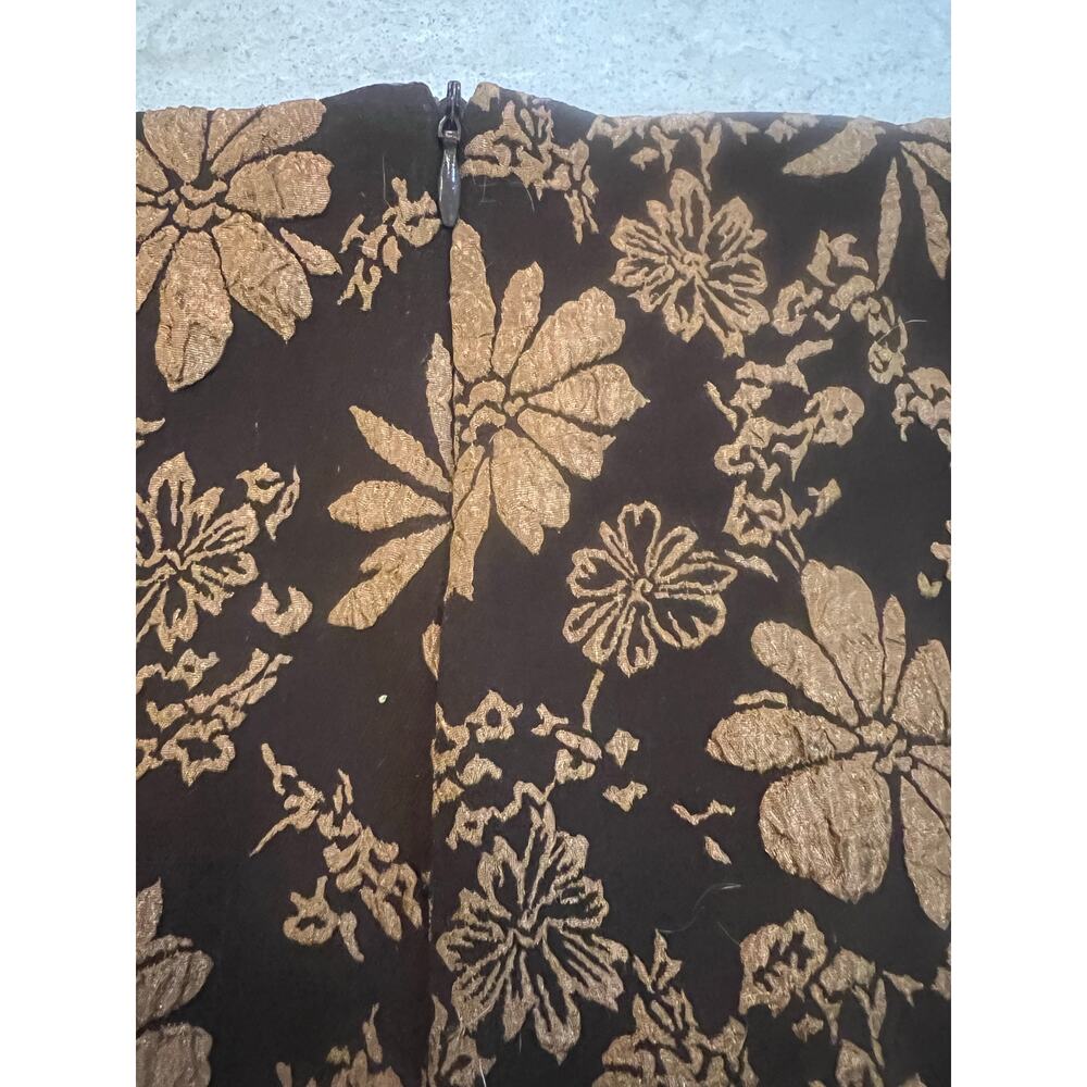 Floral Satin Mini Skirt – Size XL - Picture 3 of 6